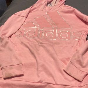 Adidas pink hoodie